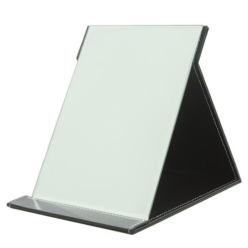 Espejo de maquillaje led con luz tocador plegable Smart HD escritorio dormitorio de estudiantes espejo portátil portátil