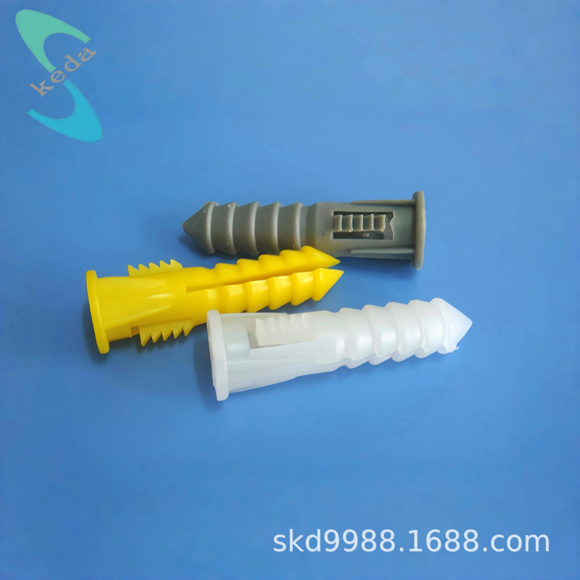 厂家直销067F膨胀螺丝 膨胀管  双翼壁虎塑料墙塞价格优货源足