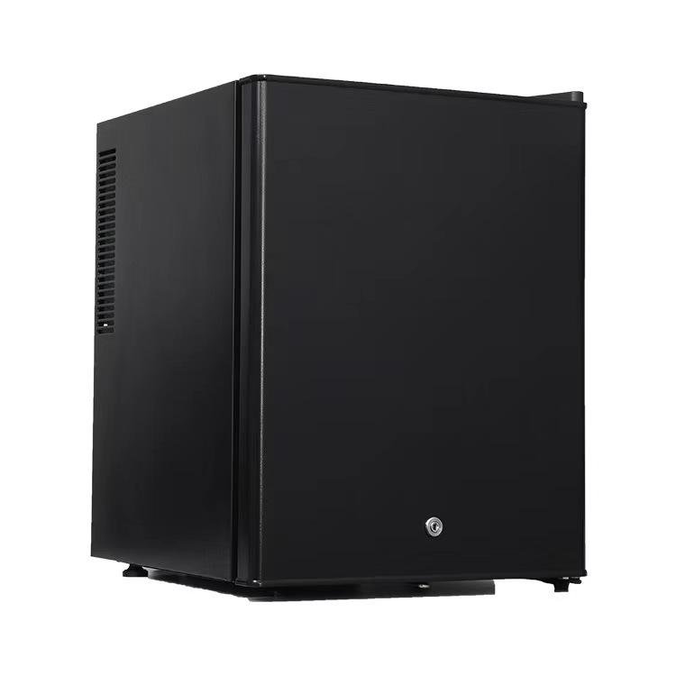 Venta al por mayor 110vBC-30C habitación de hotel pequeño refrigerador semiconductor congelador puerta de vidrio fresco-mantenimiento muestra gabinete con cerradura