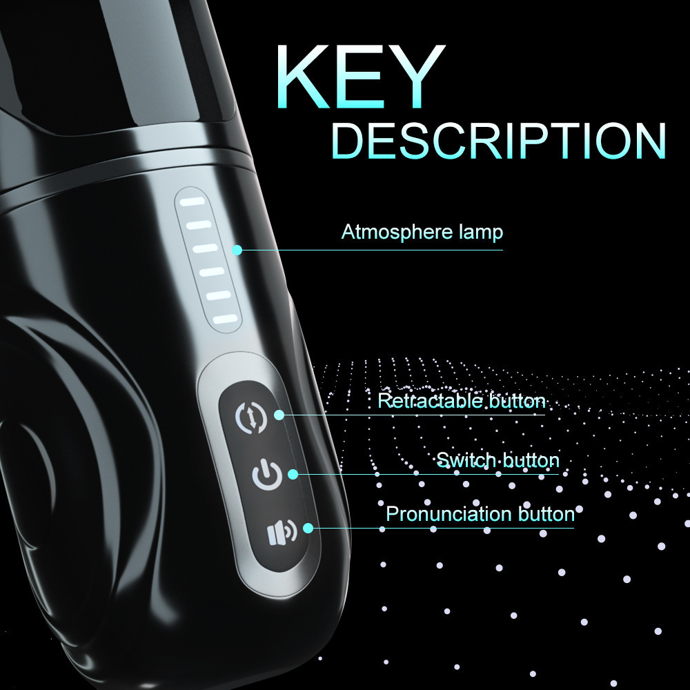 Jiya Fully Automatic Airplane Cup Electric Rotating Telescopic Male Exercise Masturbator Adult Sex Products_voghion.com