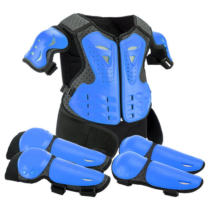 Fábrica al por mayor de niños equilibrio coche ciclismo ropa armadura ropa off-road motocicleta protección del pecho armadura chaleco resistente a la caída traje