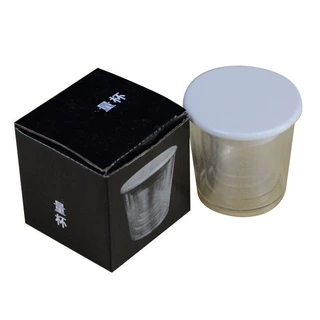 钓鱼刻度杯PC量杯透明钢化量杯4件套装户外 钓鱼用品渔具配件批发