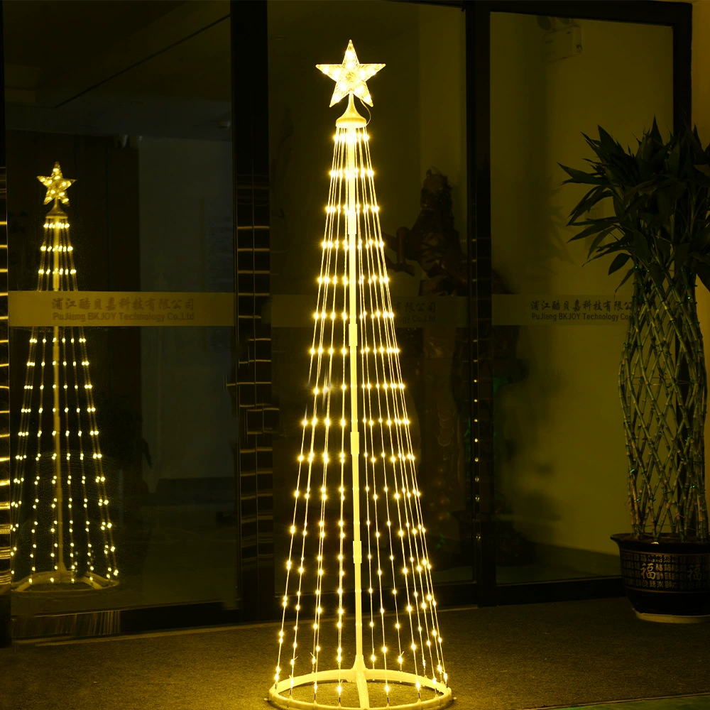 LED decorative tree lights, multi‑length 1.2–2.7 m, 5V USB or transformer, multi‑strip LEDs