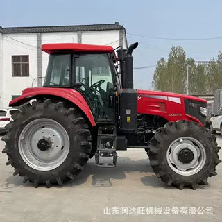 六缸直补东方红LX1504农用拖拉机 10颗螺丝大桥四轮拖拉机水稻田