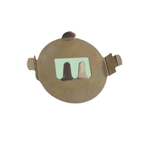 现货2032直角插件电池扣CR2032金属电池弹片侧旁进出