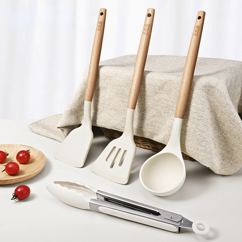 Fábrica de alimentos suplementarios para bebés venta directa no pegajosos caseros cucharas de verduras cucharas de alimentos para el cabello cucharas regalos de madera no