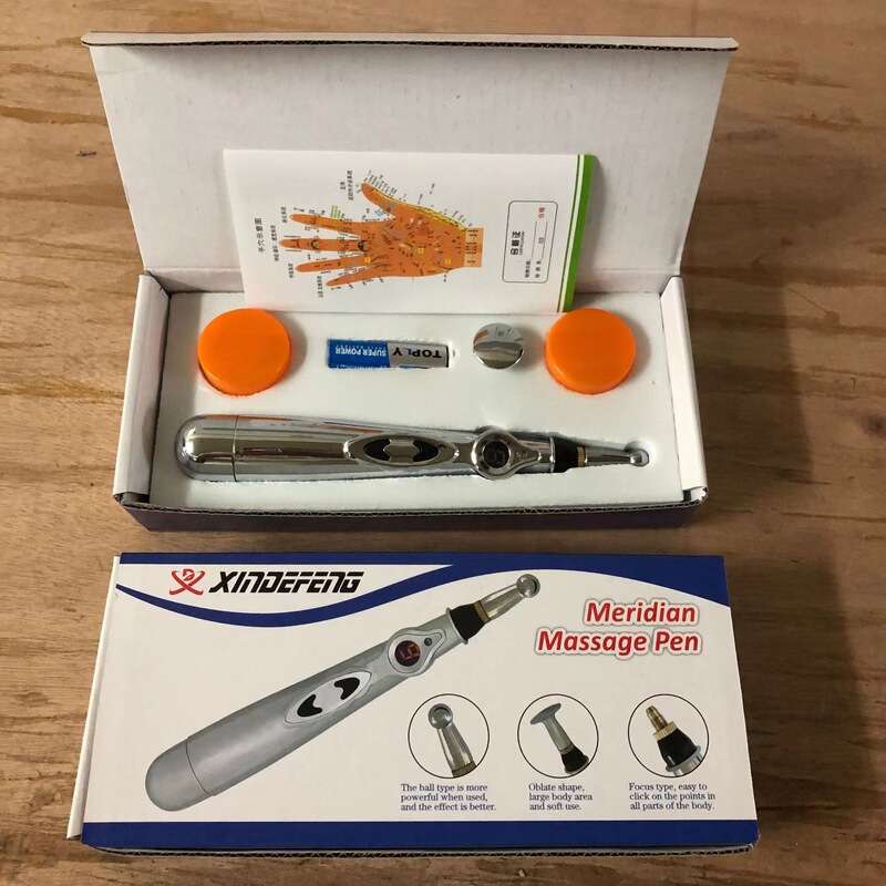電子鍼灸のペンのツボのペンはエネルギーの経絡のペンを通してペンをマッサージして針の理学療法を刺して自動的に穴を招きます。|undefined