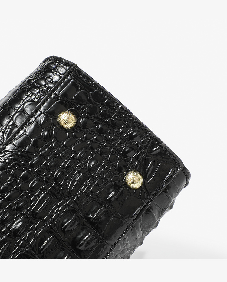 2024 Neue fortschrittliche Handtasche mit Krokodilmuster für Damenmode, vielseitige Umhängetasche für Mütter mit einer Schulter, Flut_voghion.com