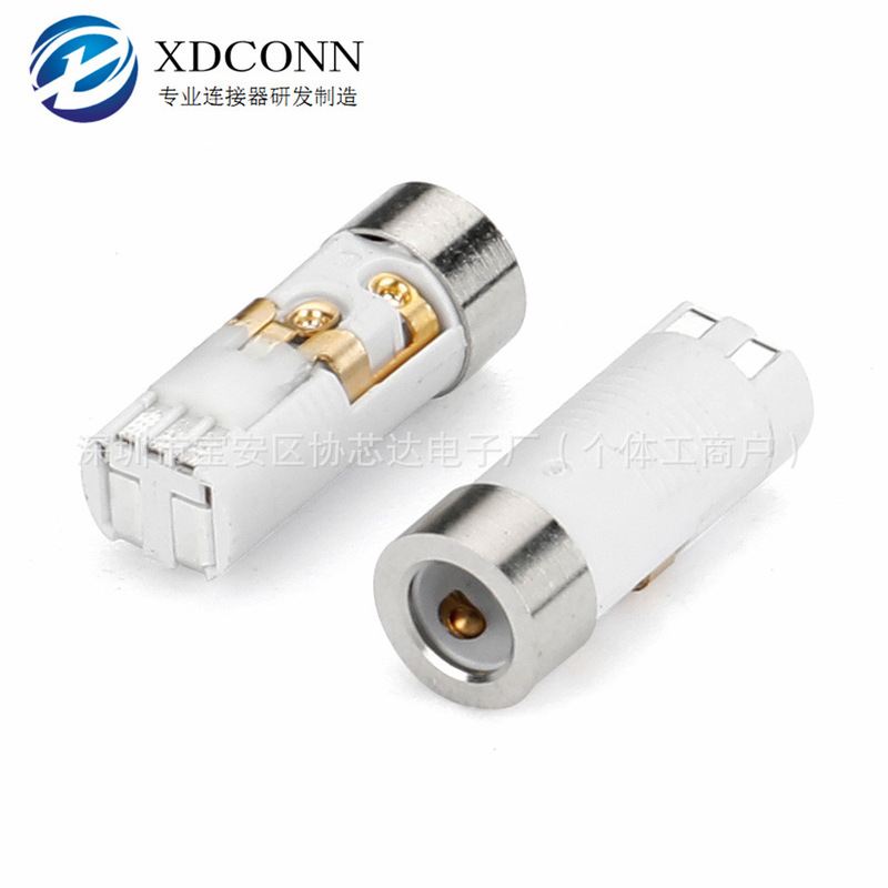 Apple Earphone Audio Female Connector 5P Soldering Type White Rubber Core L=5.7-5.95-6.2Mm Earphone Socket Apple Earphone Audio Female Connector 5P Soldering Type White Rubber Core L=5.7-5.95-6.2Mm Earphone Socket