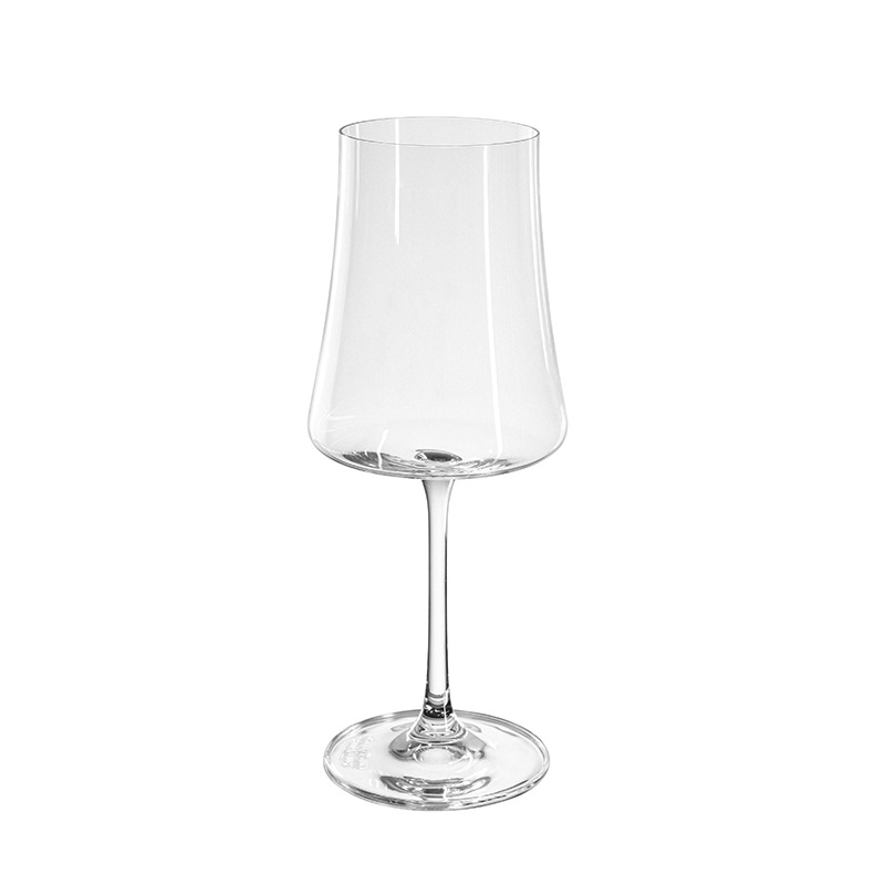 Nórdico minimalista taza de vino alto alto sentido taza de champán hotel restaurante taza de cristal general al por mayor