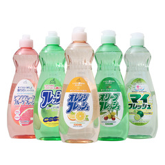 日本进口ROCKET火箭大容量洗洁精苹果柠檬西柚甜橙橄榄600ml