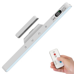 デスクランプ学習目の保護ロング磁気吸引クールランプ寮生充電モデル充電式プラグインデュアルパートリモコン電源ディスプレイ