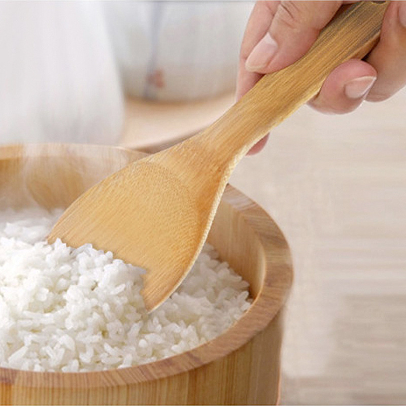 竹しゃもじ炊飯器しゃもじ竹家庭用キッチン用品無塗装しゃもじ炊飯器ノンスティックしゃもじ調理|undefined