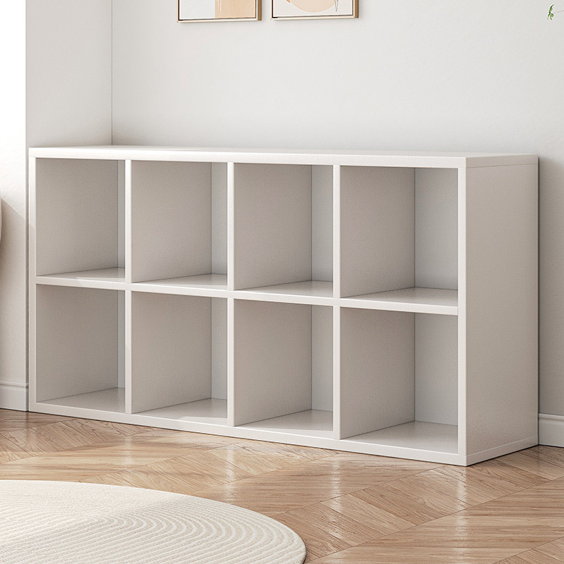 Low Cabinet, Low Bookcase, Floor-Standing Bookshelf, Home Living Room Storage Rack, Storage Cabinet, Multi-Layer Student Grid Cabinet
