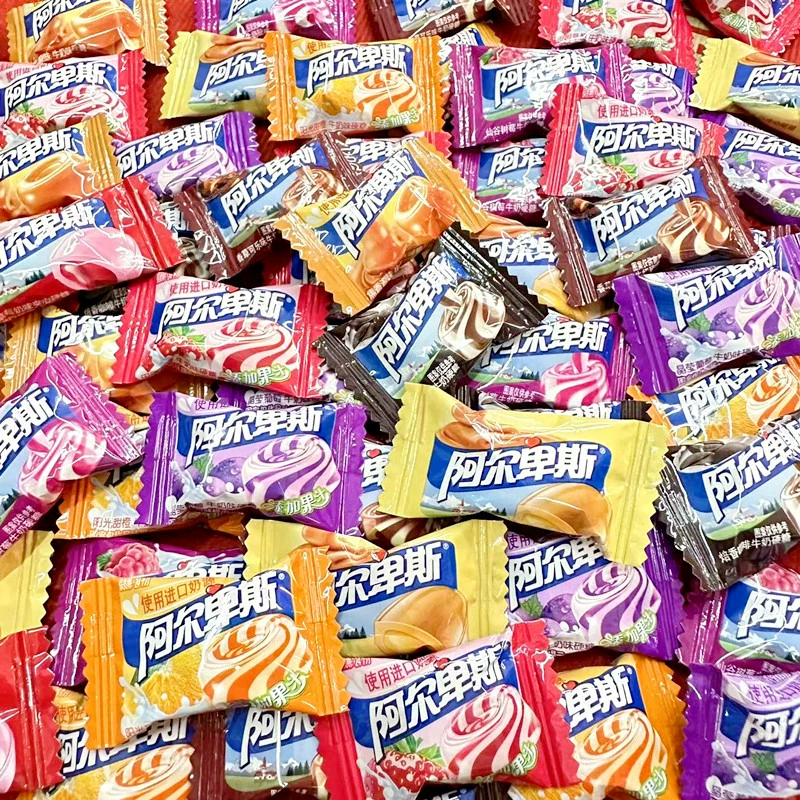 阿尔卑斯 Milk Candy 500 примерно 130 свадебных конфет смешанных вкусов свадебные закуски конфеты
