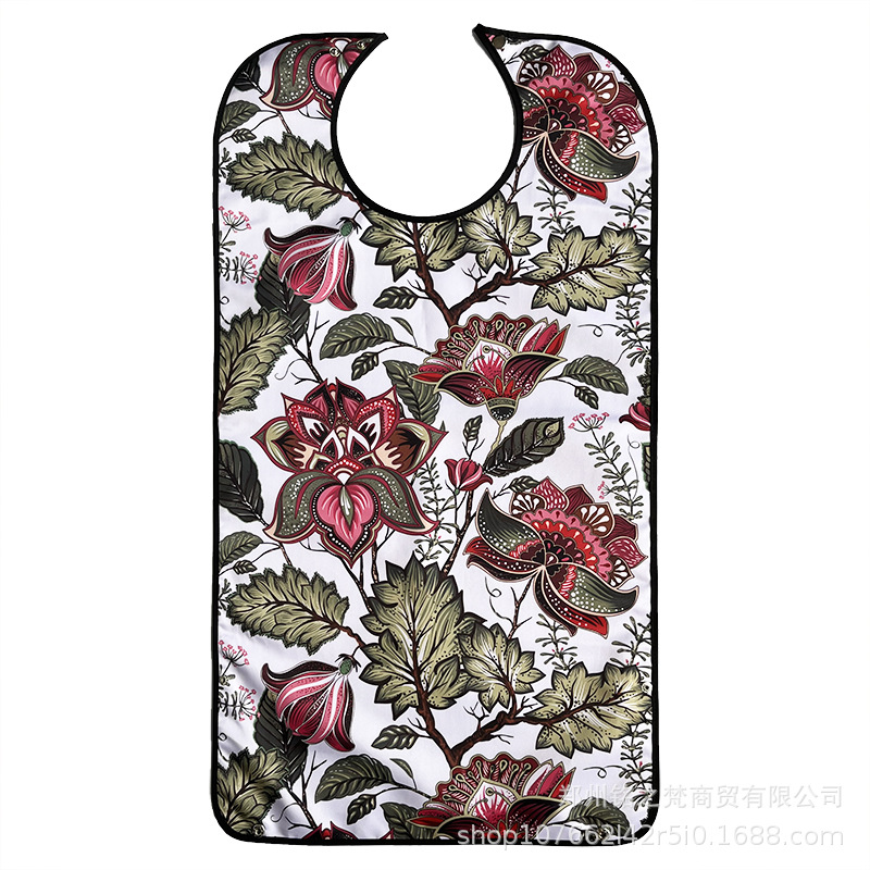 Suministro transfronterizo Adulto babero de alimentos ancianos saliva toalla antifouling impermeable en stock fabricante en stock logotipo imprimible