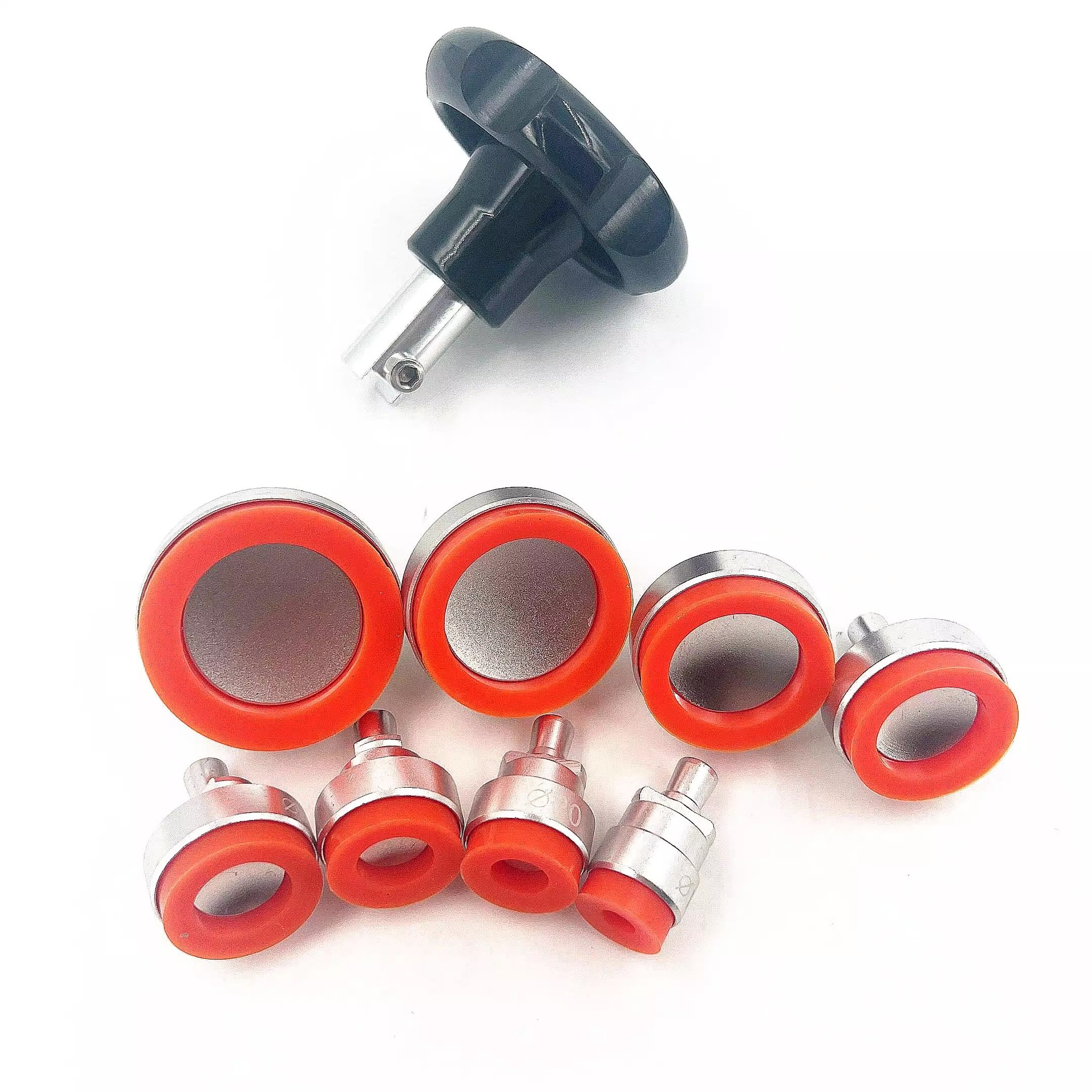 修表工具 橙色吸力无痕开表器 表后盖防刮伤表开 螺旋橡胶开盖器