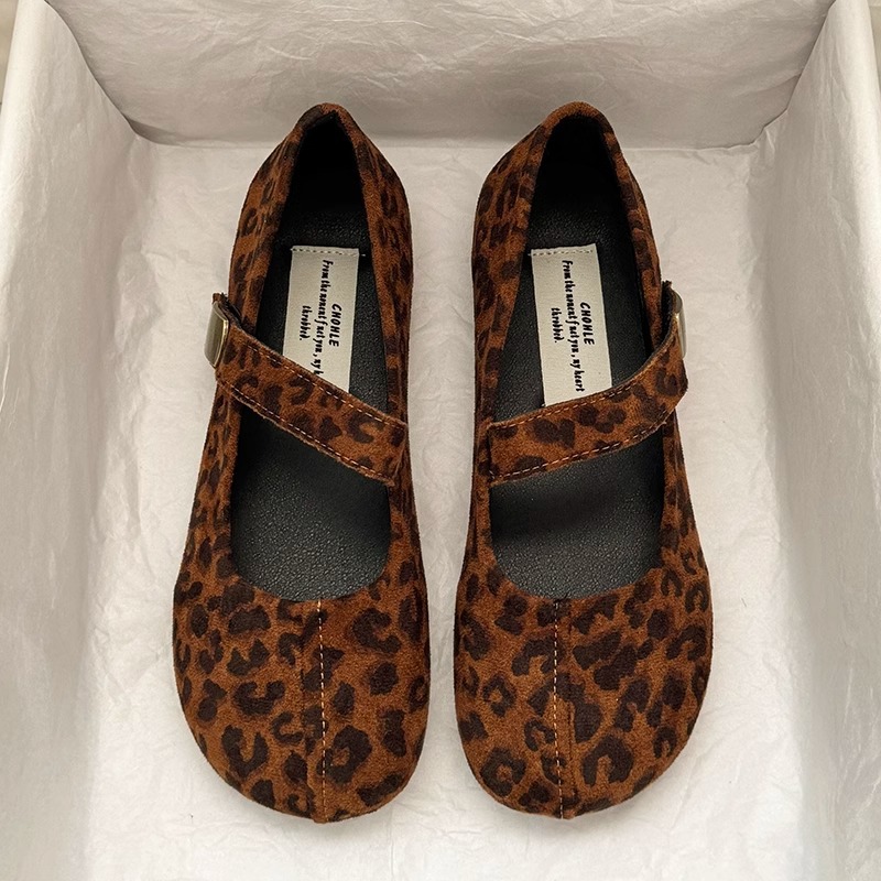 Retro Women's Ballet Flats Flat Shoes Soft Soled Spring Footwear_voghion.com
