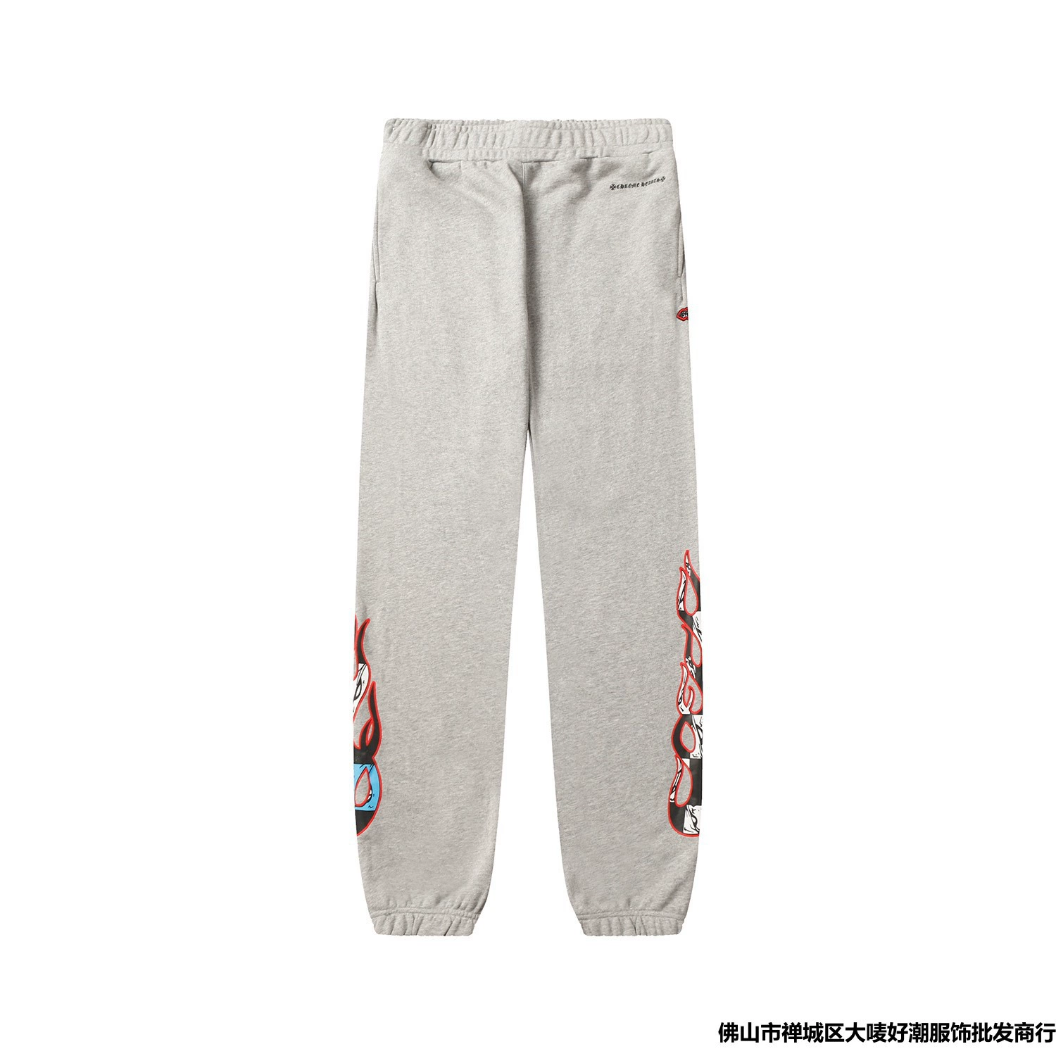 Высокая версия Koro Home 24SS новый серый mattyboy граффити брюки для мужчин и женщин свободные брюки производителей прямо