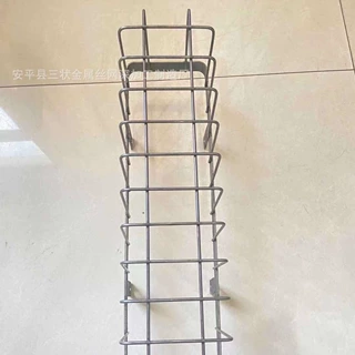 实体加工生产铁丝网篮 花盆置物网篮筐 金属喷塑货架网篮