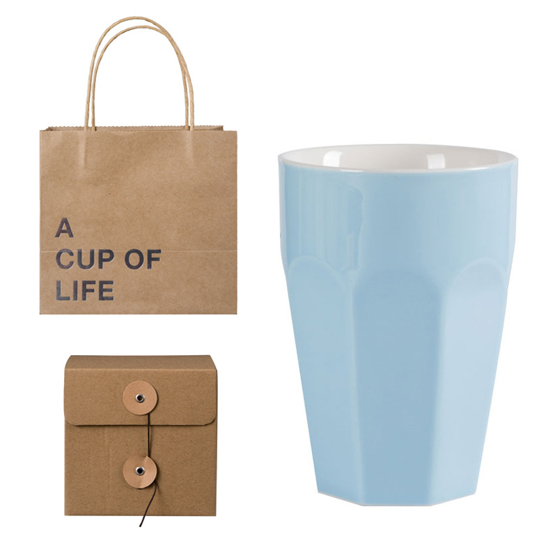 Taza de cerámica original taza de agua taza de dientes taza de leche taza de bebida taza de café taza al por mayor