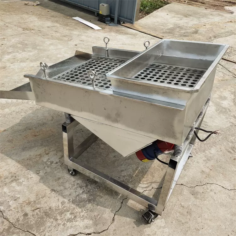 不锈钢筛选机器 小型双层筛选过筛机器 小零件筛选设备