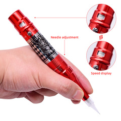 Elephant tattoo machine, semi-thrown tattoo machine, built-in battery, electric tattoo machine, factory direct sale, labeling available