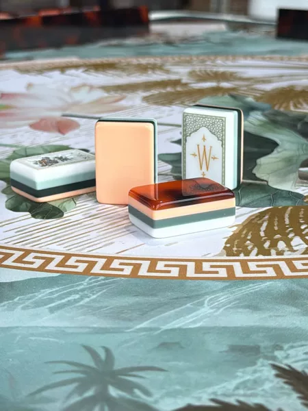(24-Hour Direct Delivery from Stock) Supply of Foreign Trade Mahjong Tiles, American Style 4-Point Tortoise Shell Mahjong Tiles, American Mahjong Tiles