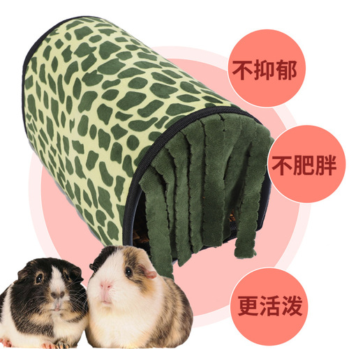 Amazon Hamster Nest Guinea Pig Rabbit Tassel Tunnel Hideaway Summer Pet Tent Hideaway