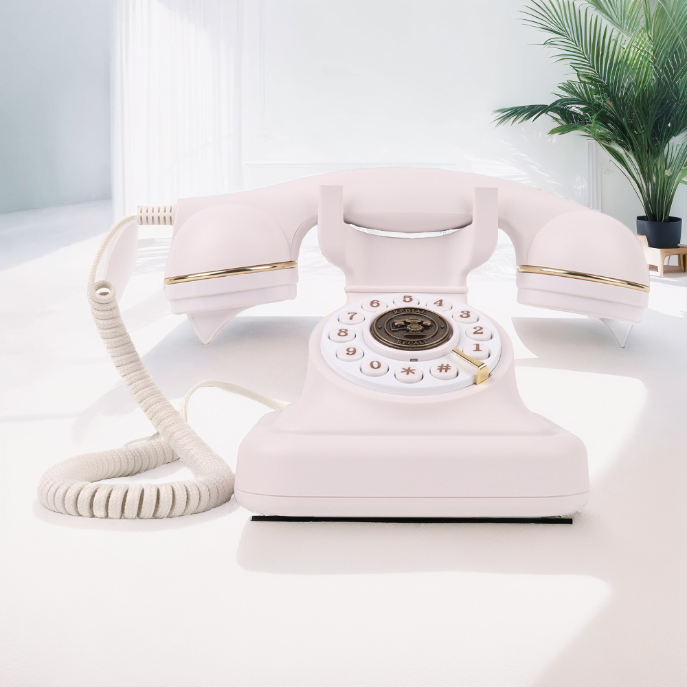 Cross border To fake something antique old-fashioned hotel household to work in an office fixed Landline Telephone turntable Dial Retro telephone wholesale