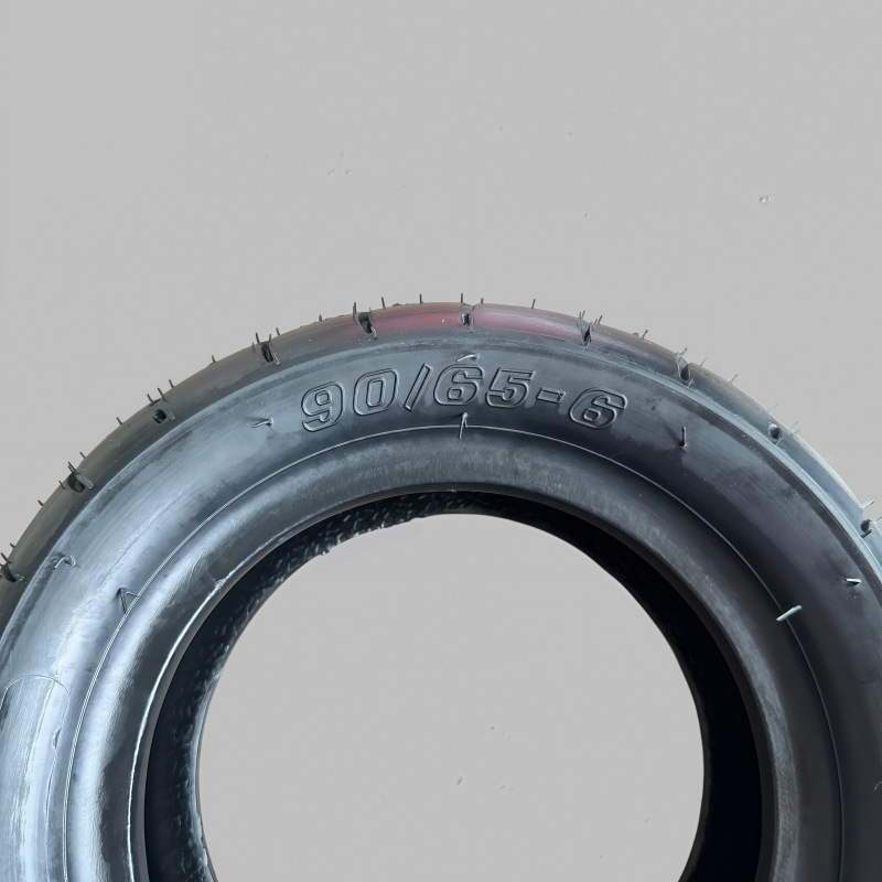 90/65-6 vacuum tire, thickened road pattern, high wear-resistance and heavy-duty model for electric scooters and balance bikes