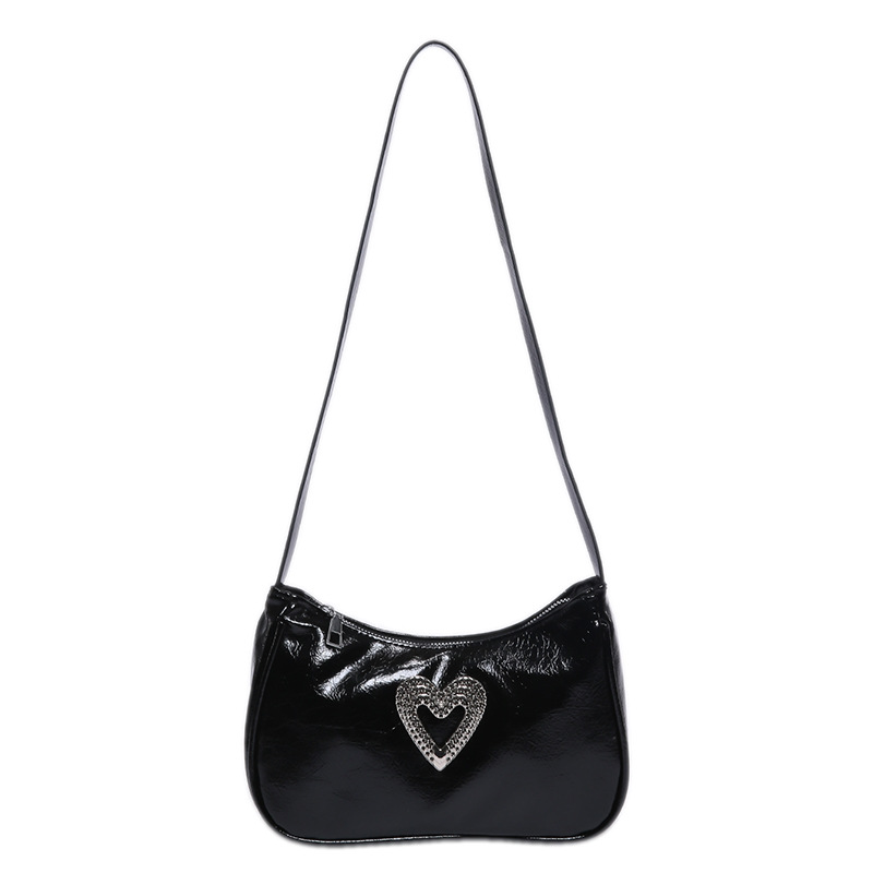 Internet celebrity popular love women's 2024 new versatile simple underarm bag trend Korean version fashion_voghion.com