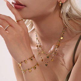 耳环;项链;首饰套装