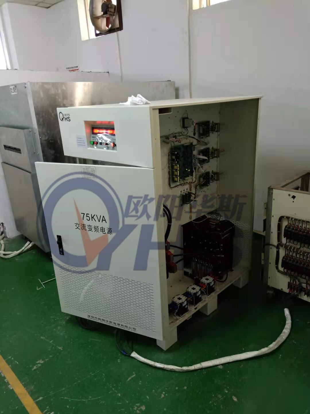 ŷ����˹����75KVA��Ƶ��Դ����ɽ�����ϣ����ϻ����Ժ�