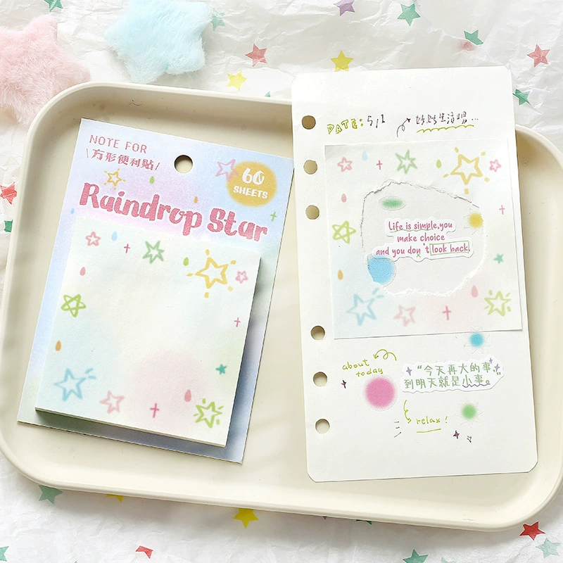 Заметки-стикеры NOTE FOR Gentle Sweet Dreams, свежие и милые корейские иллюстрации, мемо для записей и дел