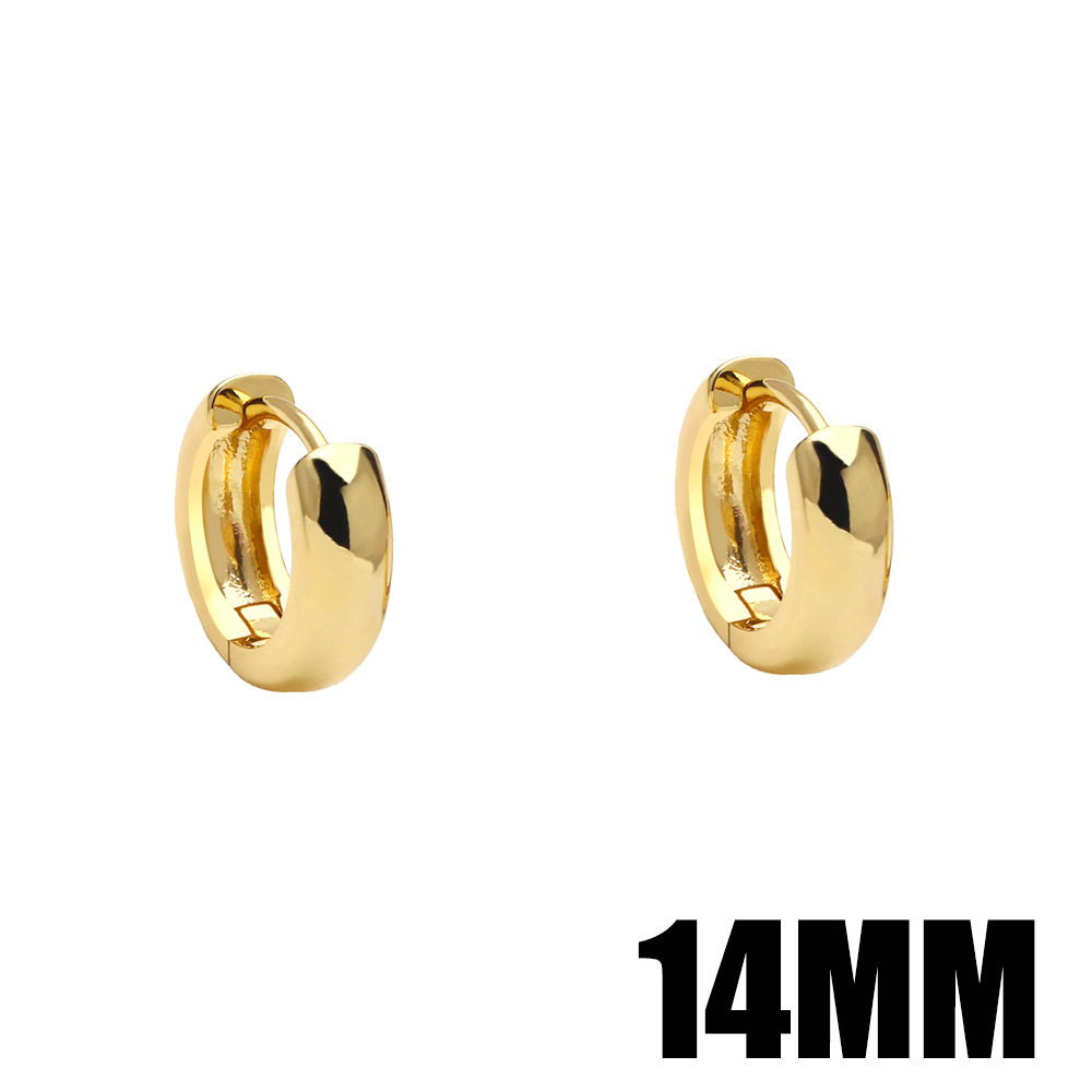 Geometric Pattern Fashion Geometric Plating Copper 18k Gold Plated Earrings