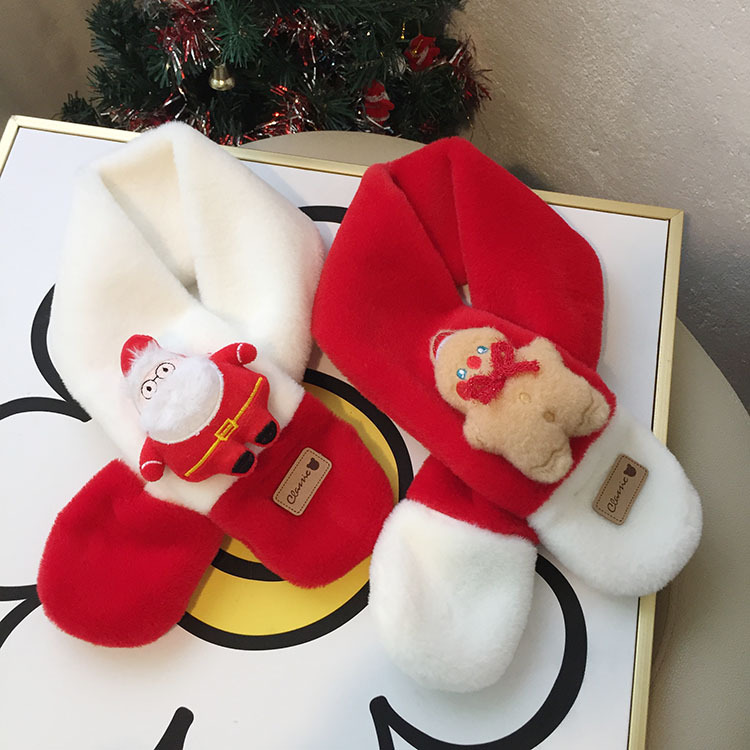 Children's demi-season cartoon scarf