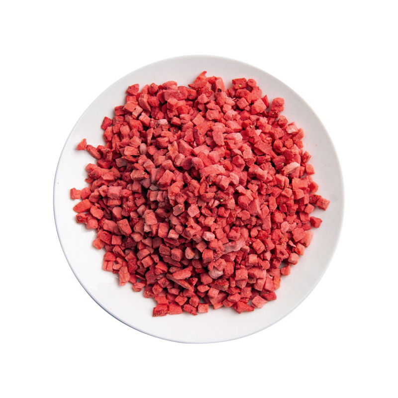 Fujian Xinlaifu Freeze-Dried Fruits and Vegetables Dried Crumbs 20g Wholesale Sample Strawberry Durian Broccoli Dry