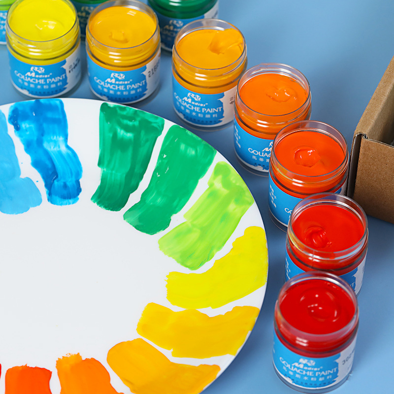 Matisse desgomado de pintura de 24 colores estudiante de arte de publicidad diseño de prueba de arte especial de 48 colores de secado rápido traje de pintura gouache