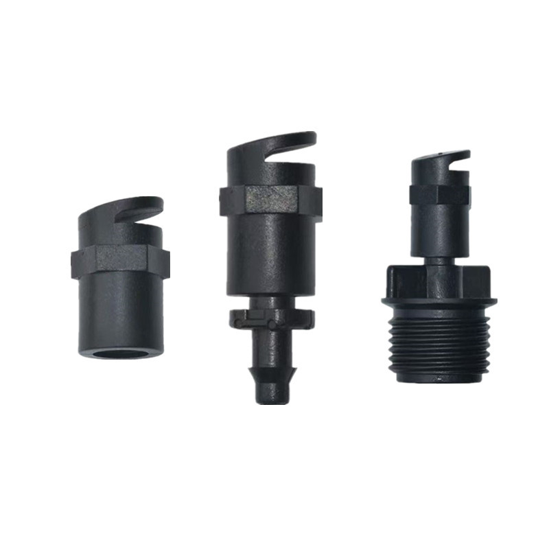 Mayorista 180 grados biselado refracción atomización micro pulverizador suministro spot invernadero árboles frutales arbusto inserción micro pulverizador