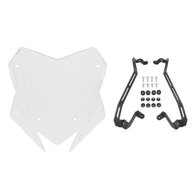 Suitable for Ducati Motorcycle front windshield - transparent