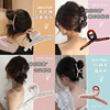 Metal hairgrip from pearl, crab pin, big shark, hairpins for bath, hair accessory