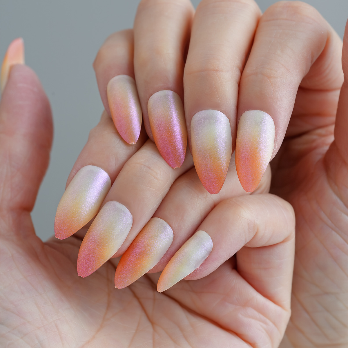 Millones de manchas uñas postizas Uñas postizas Uñas postizas Uñas de uñas portátiles Parche de uñas 24 piezas Suministro del fabricante