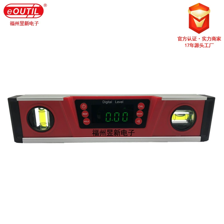 Цифровой дисплей уровня из литого алюминия, высокоточный магнитный алюминиевый сплав, многофункциональный прибор для измерения уклона DL135, прямая продажа с фабрики