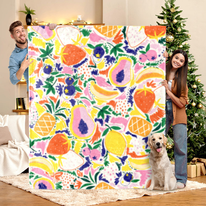 Impresión digital transfronteriza nueva manta siesta de oficina franela aire acondicionado tapices tapices de dormitorio tela colgante