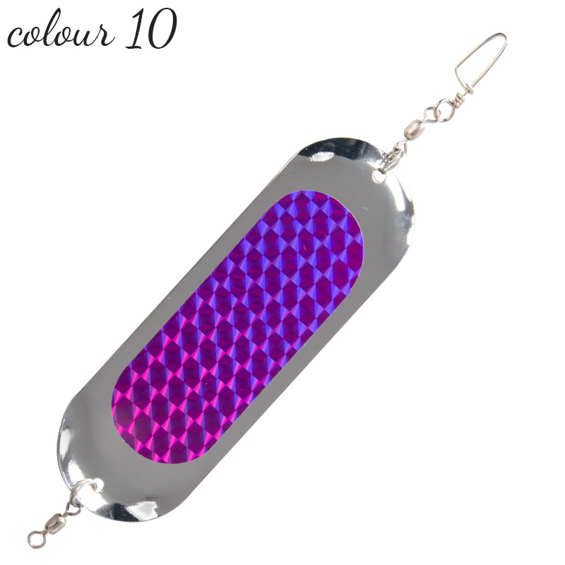 サケのフラッシャーの釣りのフラッシュランプの4.5インチルアーのsalmon fish ing dodgers flashers