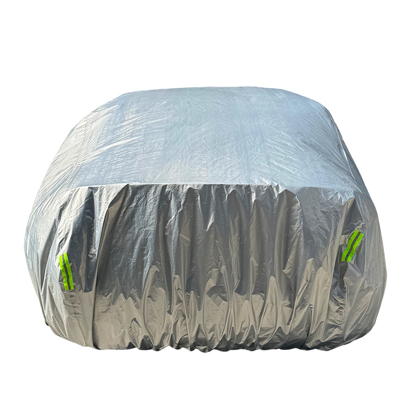 Aluminum Film Composite Peva Car Cover, Full Car Rainproof Car Cover, All-Inclusive Sun Protection Cover, Dustproof and Sun Protection Car Cover