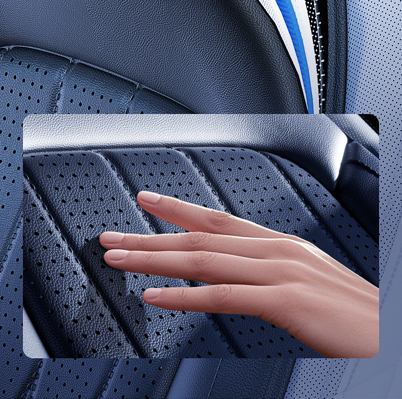 Summer Car Ventilated Seat Cushion Refrigeration Seat Cushion Summer Cold Air Breathable Cooling Pad Truck Backrest with Fan