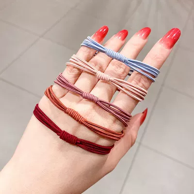 hair rope hair ring Korean: Saç üçün rezinlər