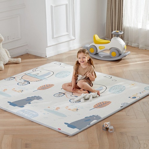 Manlong baby silk fabric overall mat crawling mat xpe fabric (the pattern on the back of the comic has been adjusted, see details